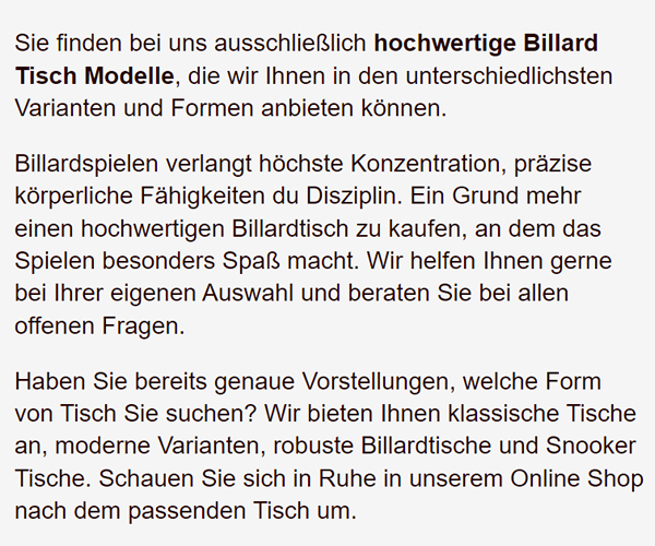 Billard-Tisch-mieten für  Rheinland-Pfalz