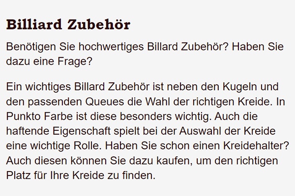 Kegelbillard für 70173 Stuttgart